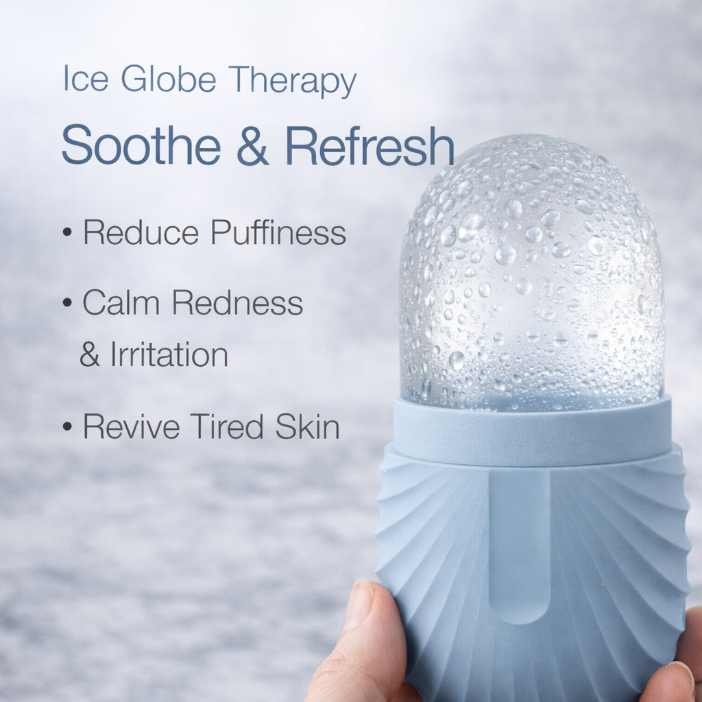 Facial Contouring Ice Roller & Gua Sha Set Makeup art