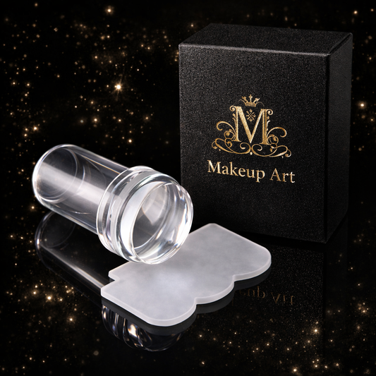 Instant French Manicure Stamper: Soft Jelly Silicone Kit Makeup art