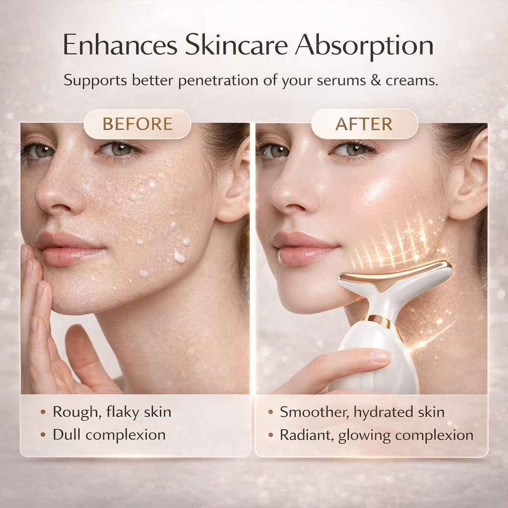 Micro-Current Face & Neck Sculptor: Lift, Firm & Define Makeup art