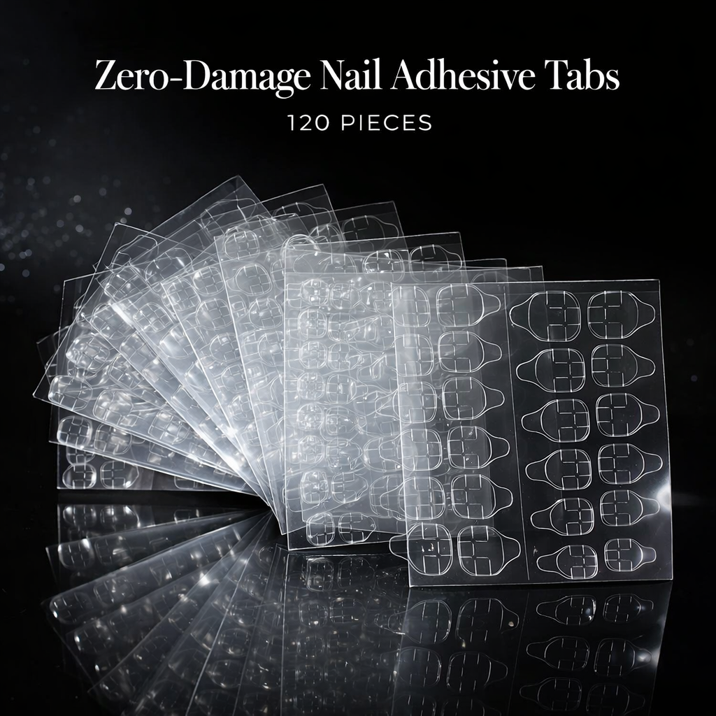 Zero-Damage Nail Adhesive Tabs: Strong Hold & Waterproof Makeup art