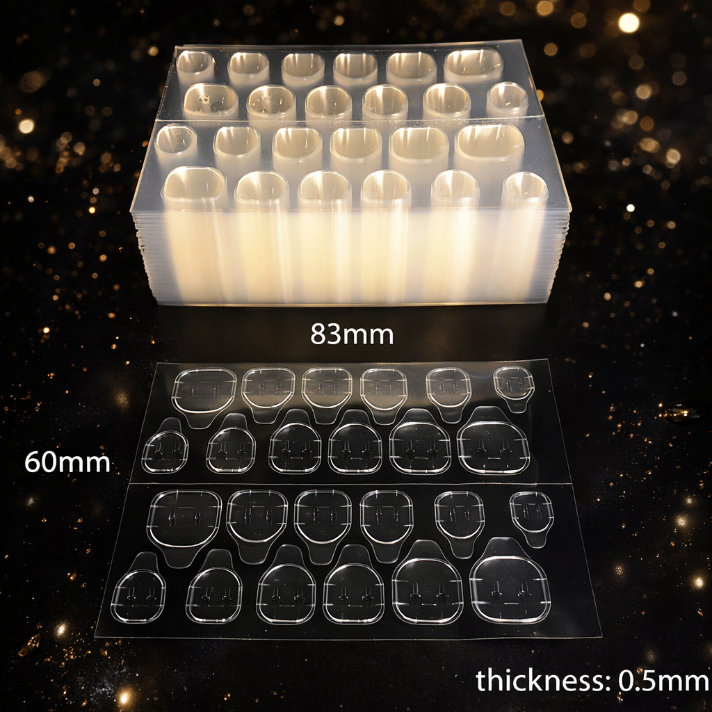 Zero-Damage Nail Adhesive Tabs: Strong Hold & Waterproof Makeup art
