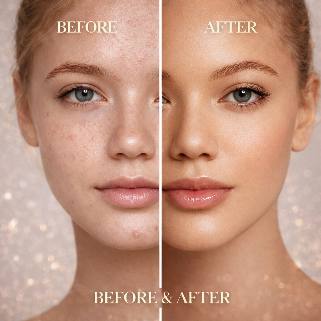 The Erase & Glow™ | Precision Micro-Sponge Concealer Makeup art