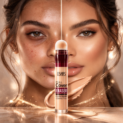 The Erase & Glow™ | Precision Micro-Sponge Concealer Makeup art