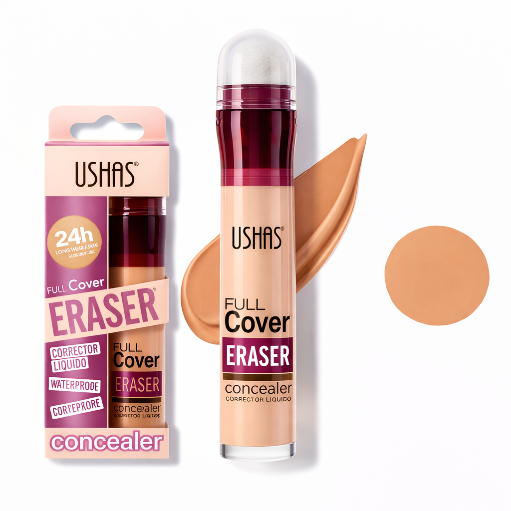 The Erase & Glow™ | Precision Micro-Sponge Concealer Makeup art