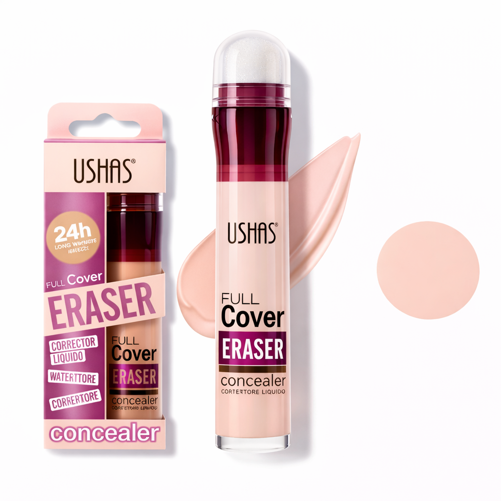 The Erase & Glow™ | Precision Micro-Sponge Concealer Makeup art