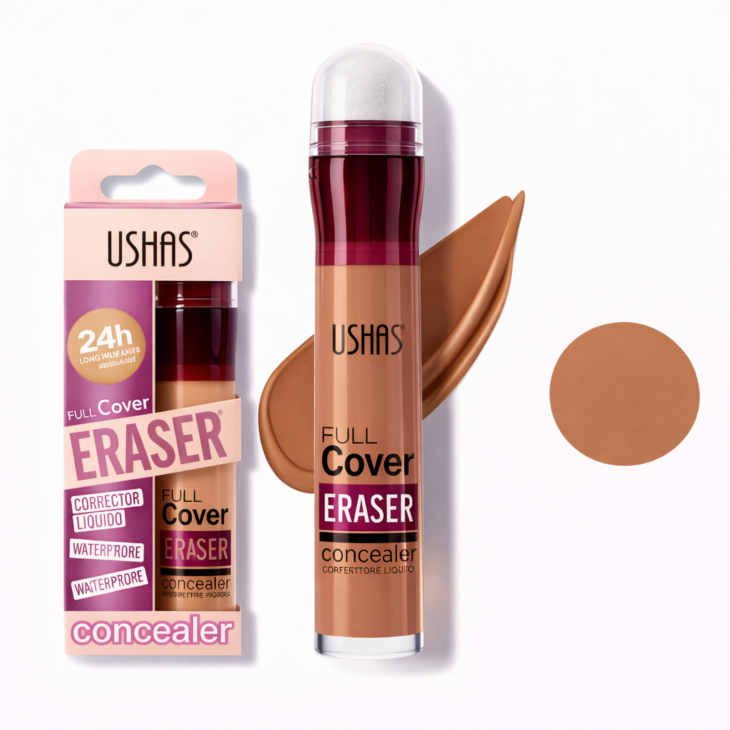 The Erase & Glow™ | Precision Micro-Sponge Concealer Makeup art