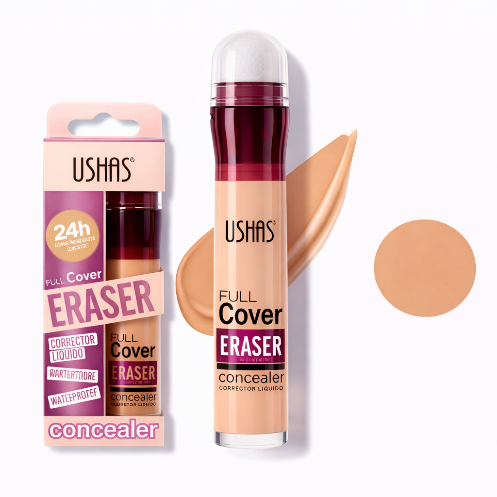 The Erase & Glow™ | Precision Micro-Sponge Concealer Makeup art