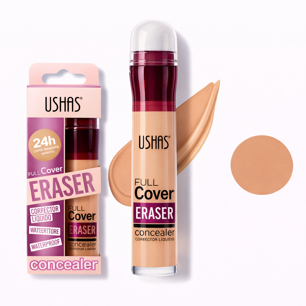 The Erase & Glow™ | Precision Micro-Sponge Concealer Makeup art