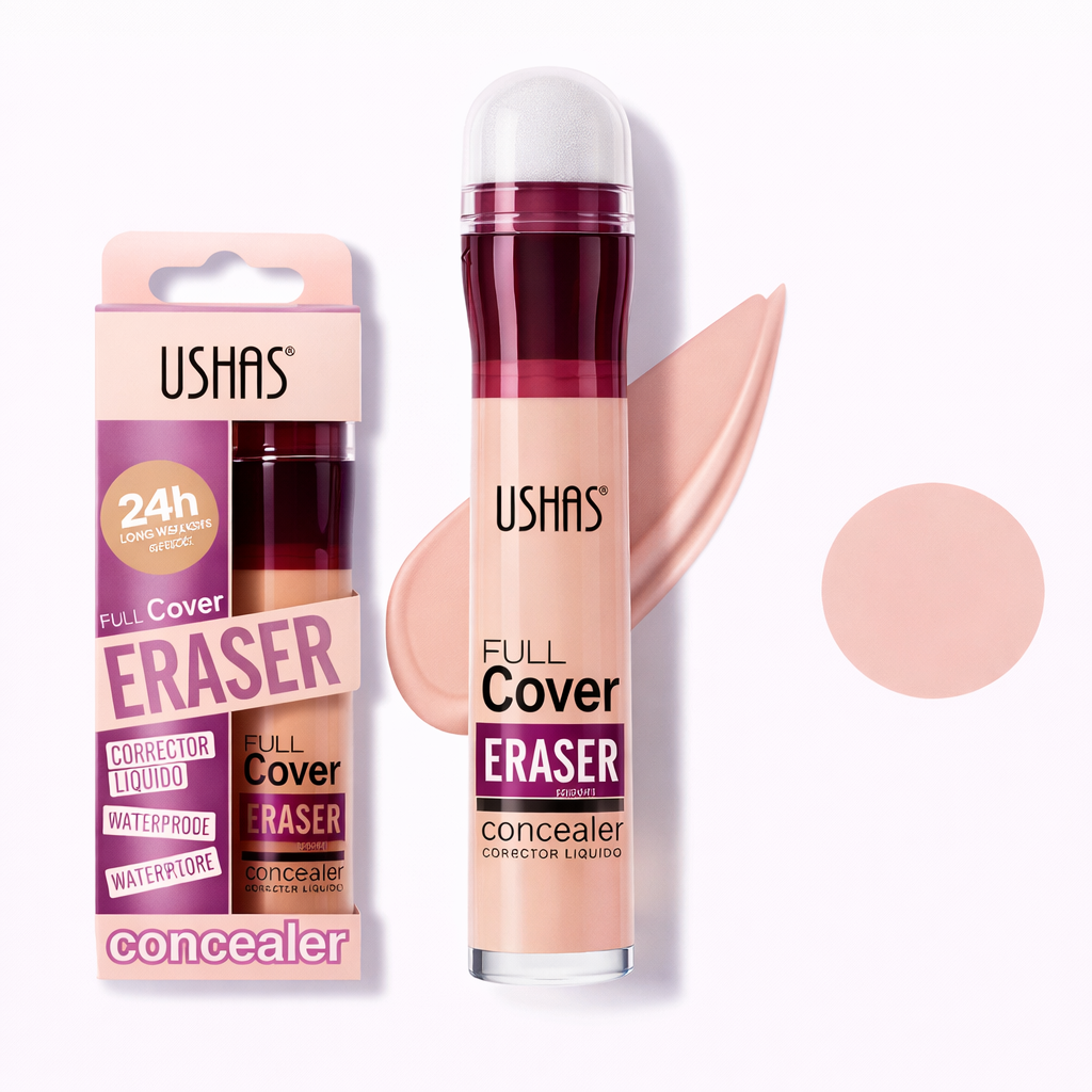 The Erase & Glow™ | Precision Micro-Sponge Concealer Makeup art
