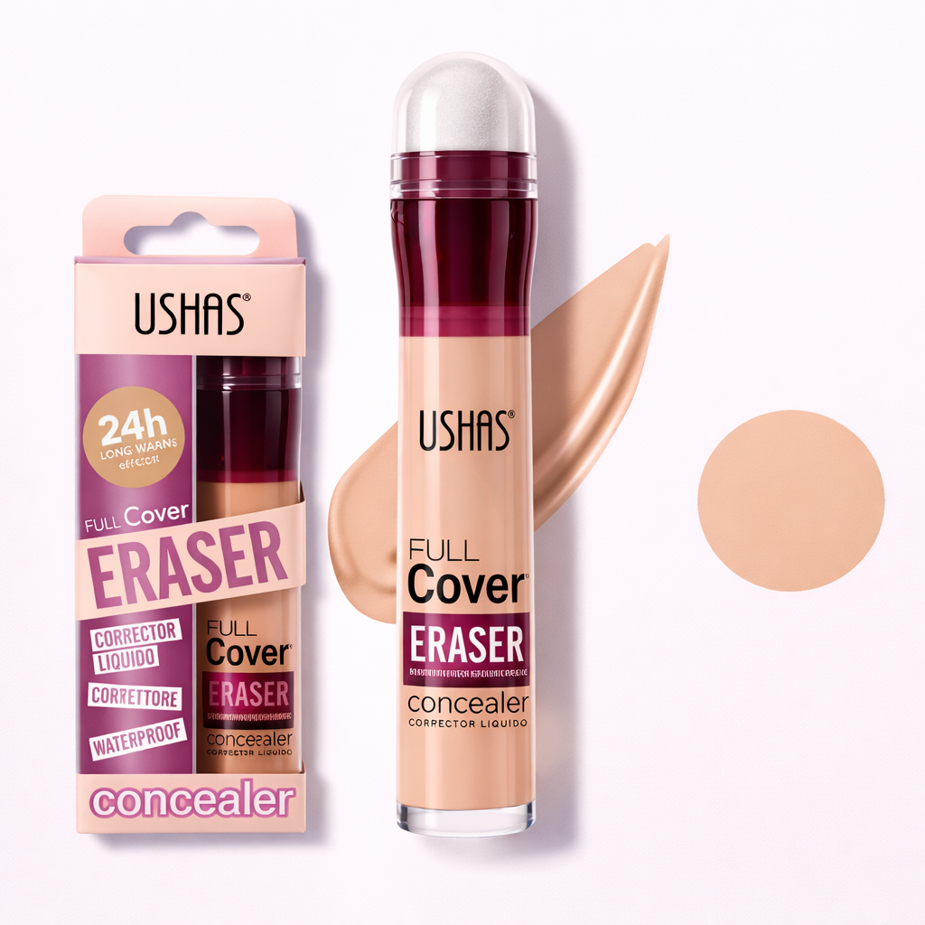 The Erase & Glow™ | Precision Micro-Sponge Concealer Makeup art