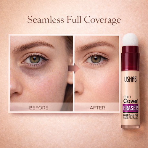 The Erase & Glow™ | Precision Micro-Sponge Concealer Makeup art