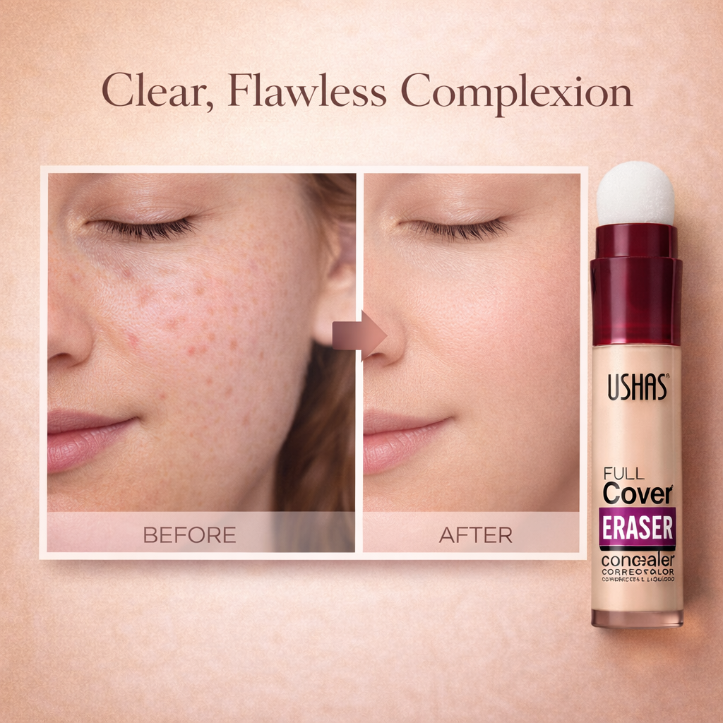 The Erase & Glow™ | Precision Micro-Sponge Concealer Makeup art