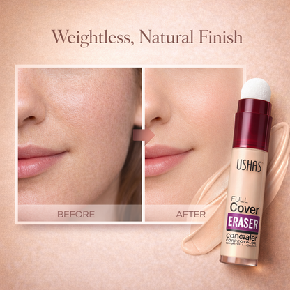 The Erase & Glow™ | Precision Micro-Sponge Concealer Makeup art