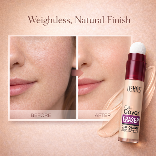 The Erase & Glow™ | Precision Micro-Sponge Concealer Makeup art