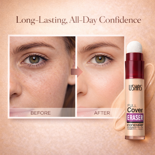 The Erase & Glow™ | Precision Micro-Sponge Concealer Makeup art