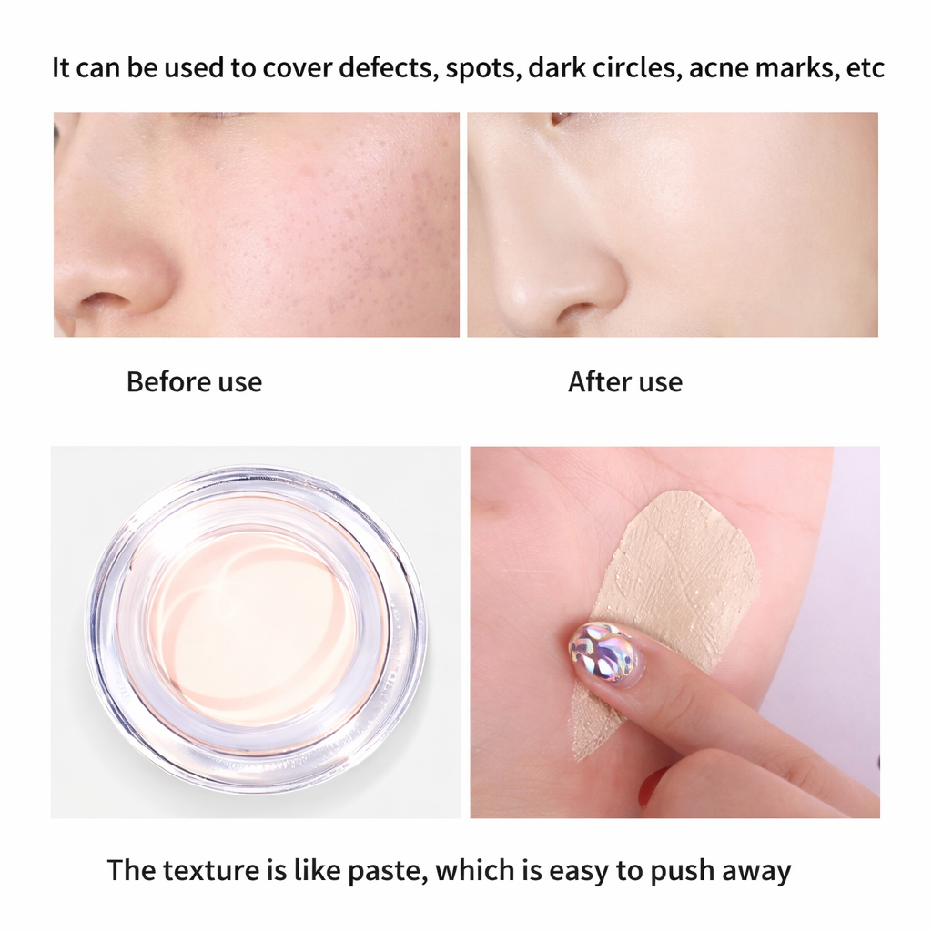 The Flawless Canvas™ | High-Performance Camouflage Cream Makeup art