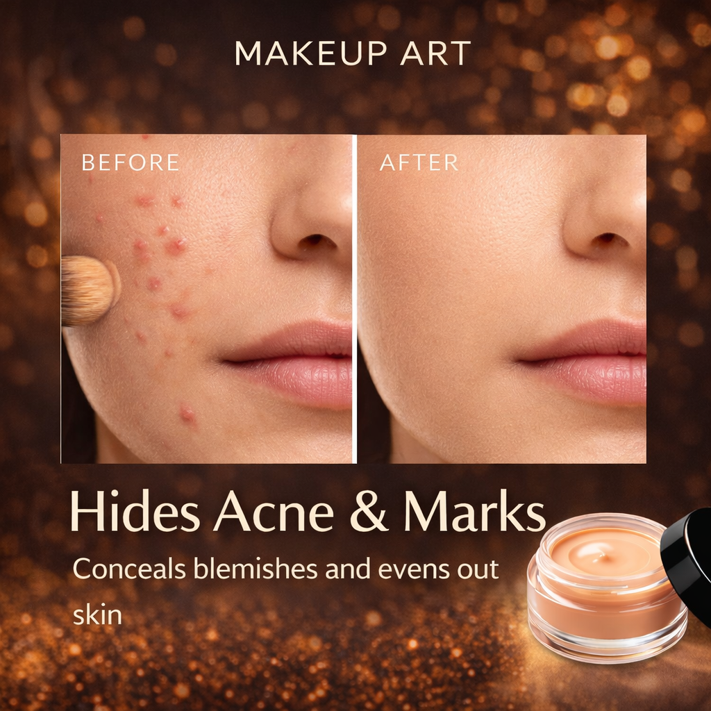 The Flawless Canvas™ | High-Performance Camouflage Cream Makeup art