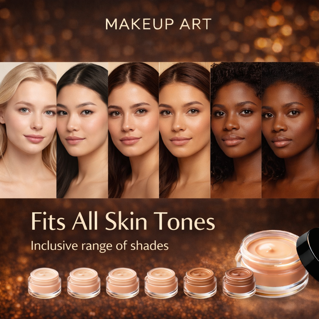 The Flawless Canvas™ | High-Performance Camouflage Cream Makeup art