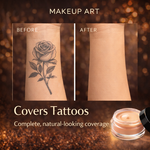 The Flawless Canvas™ | High-Performance Camouflage Cream Makeup art