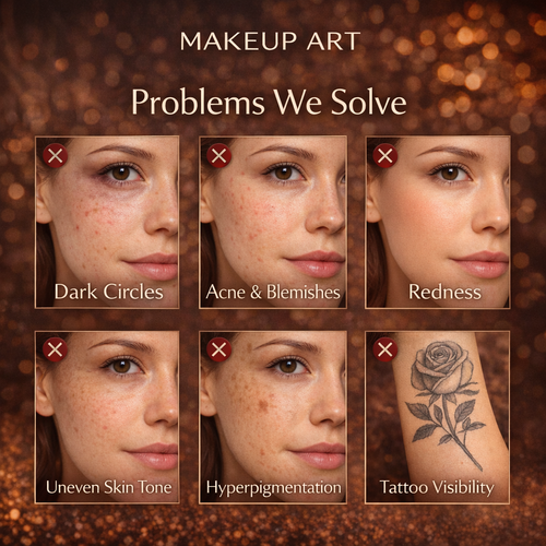 The Flawless Canvas™ | High-Performance Camouflage Cream Makeup art