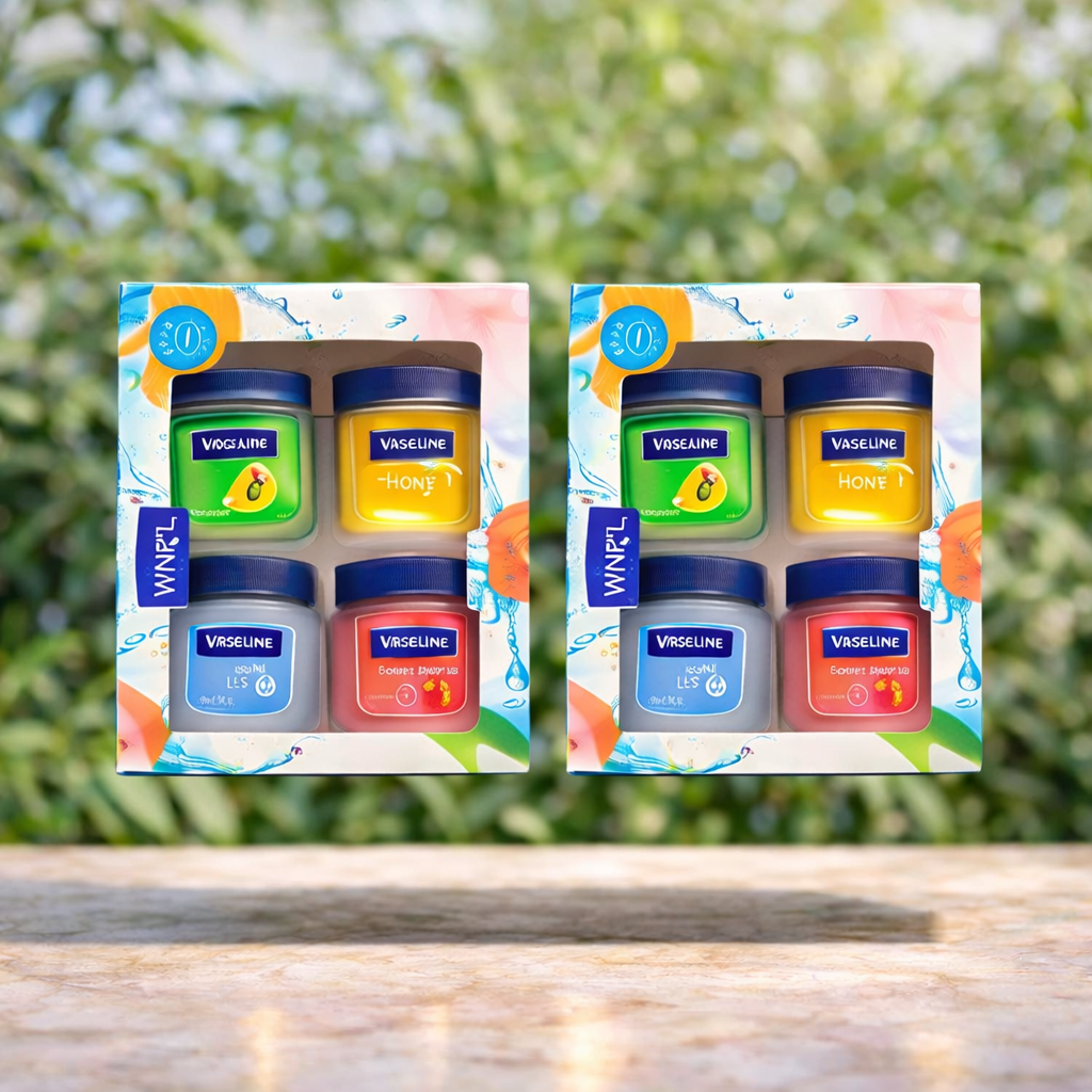 Hydrating Lip Balm Set – Natural Moisturizing Care, Repair & Protection Makeup art