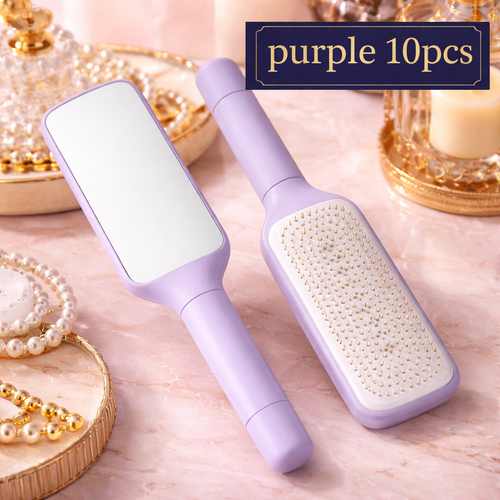The Magic Self-Cleaning Hair Brush™ | Rotatable Air Cushion Detangling Comb Makeup Art