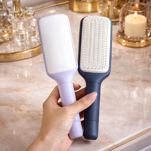 The Magic Self-Cleaning Hair Brush™ | Rotatable Air Cushion Detangling Comb Makeup Art