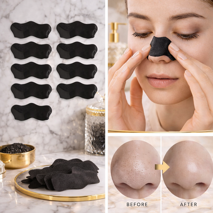 The Pore Purifier™ | Deep Cleansing Charcoal Strips Makeup art