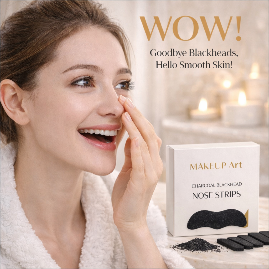 The Pore Purifier™ | Deep Cleansing Charcoal Strips Makeup art