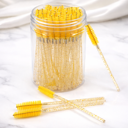 Pro Hygiene Lash & Brow Spoolies (50-Piece Set) Makeup art