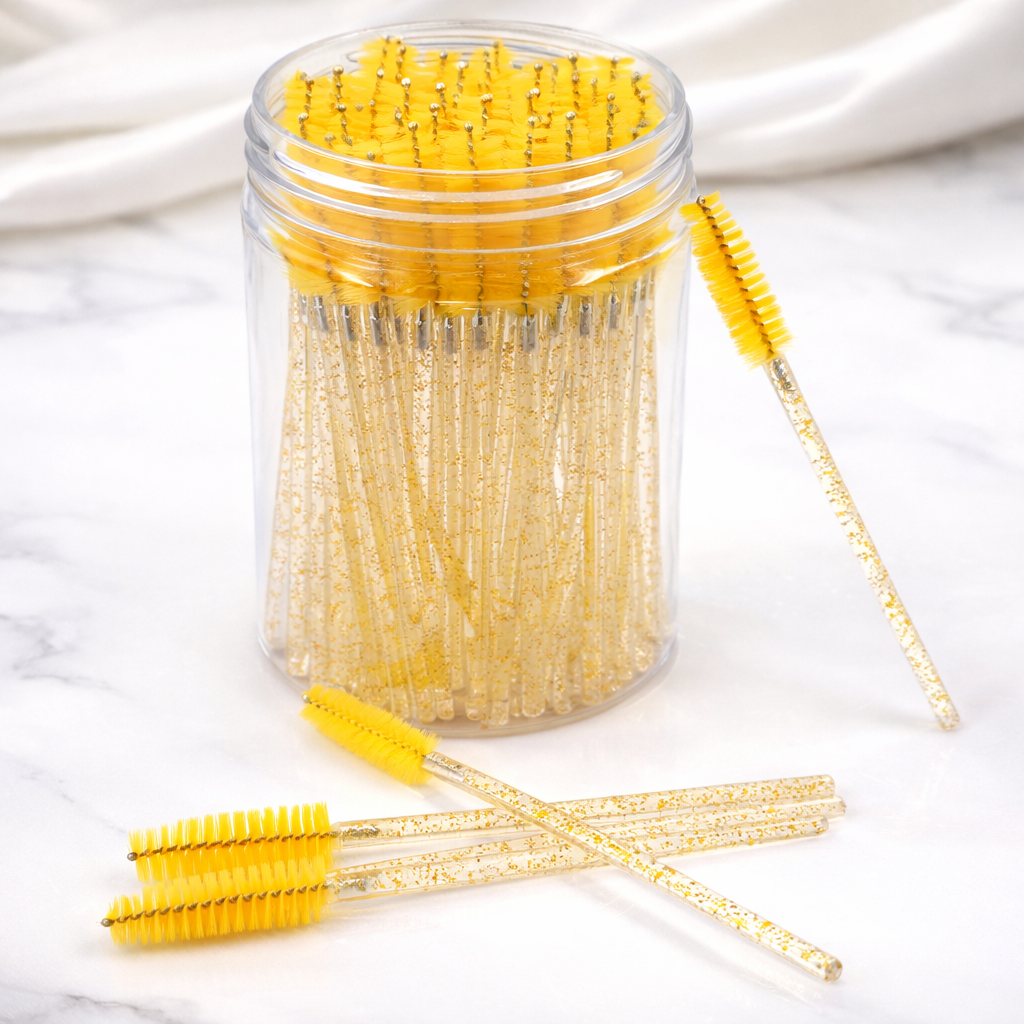Pro Hygiene Lash & Brow Spoolies (50-Piece Set) Makeup art