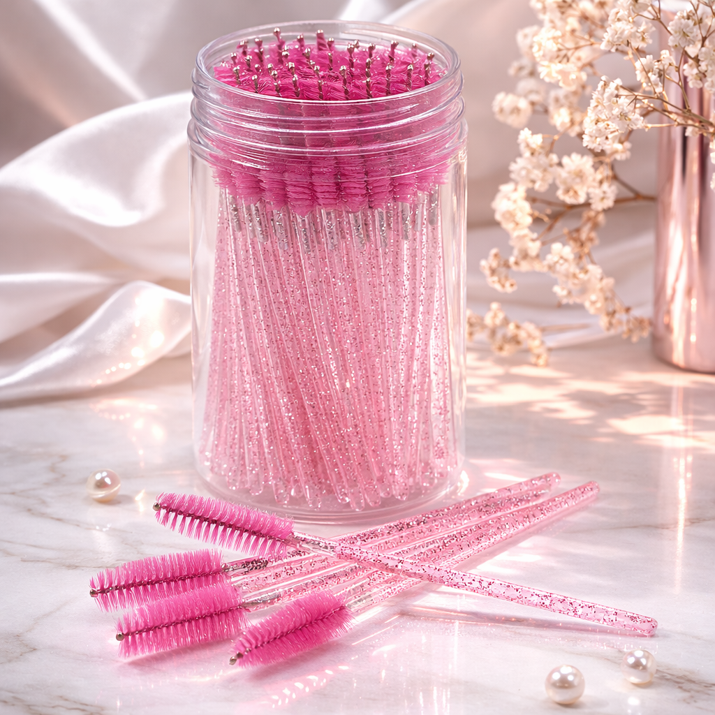 Pro Hygiene Lash & Brow Spoolies (50-Piece Set) Makeup art