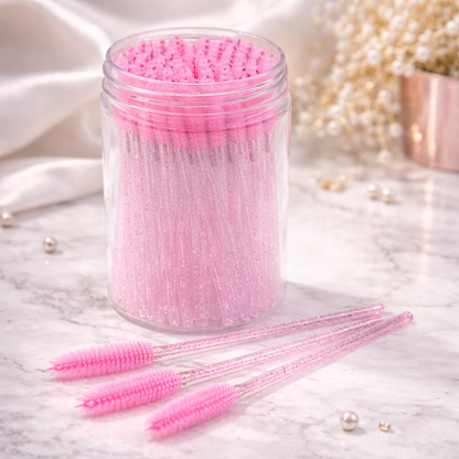 Pro Hygiene Lash & Brow Spoolies (50-Piece Set) Makeup art