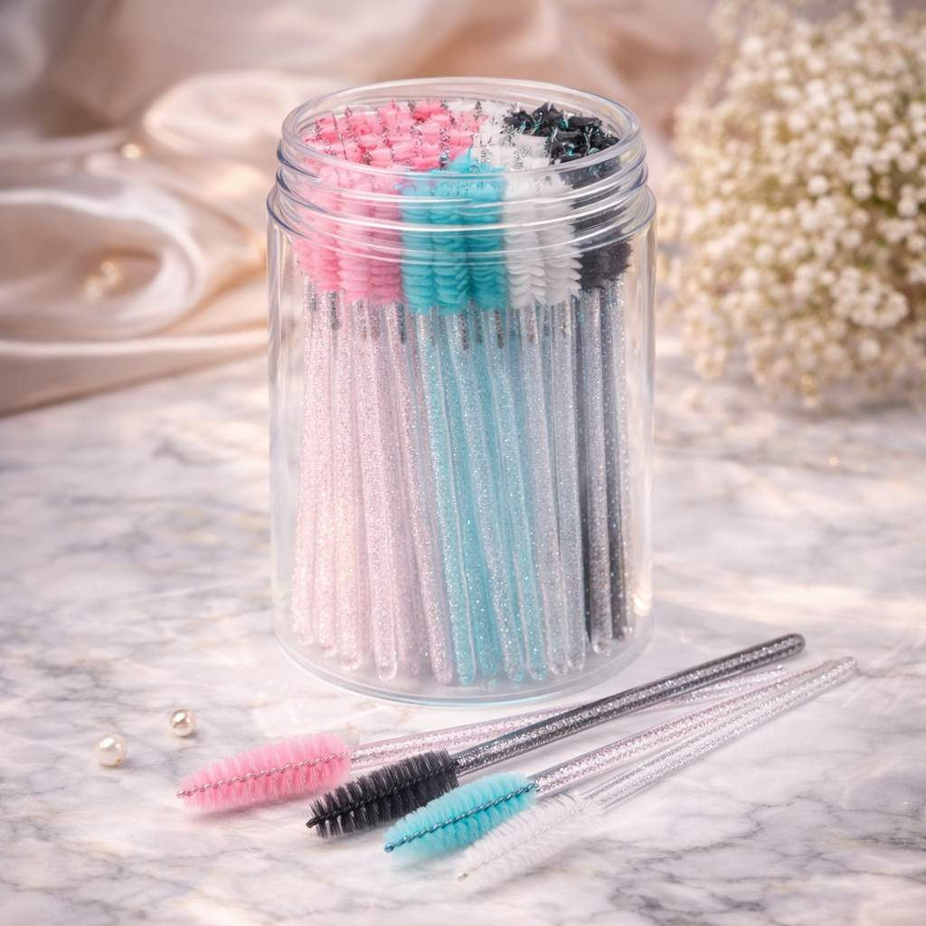Pro Hygiene Lash & Brow Spoolies (50-Piece Set) Makeup art