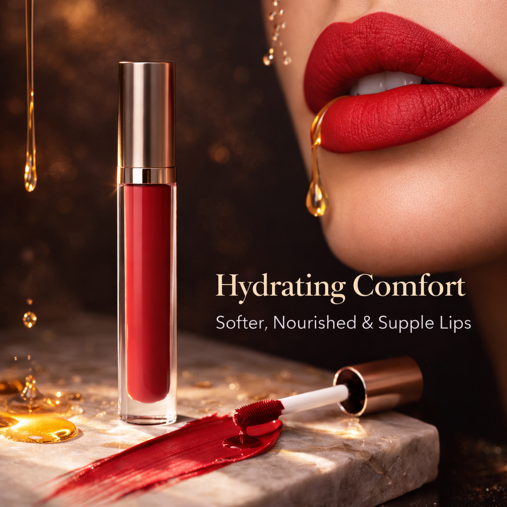Perfect Lip Kit (6 Pieces): Matte Finish, Waterproof & Transfer-Proof Makeup art