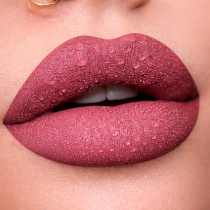 Velvet Matte Liquid Lipstick: Waterproof & Transfer-Proof Makeup art