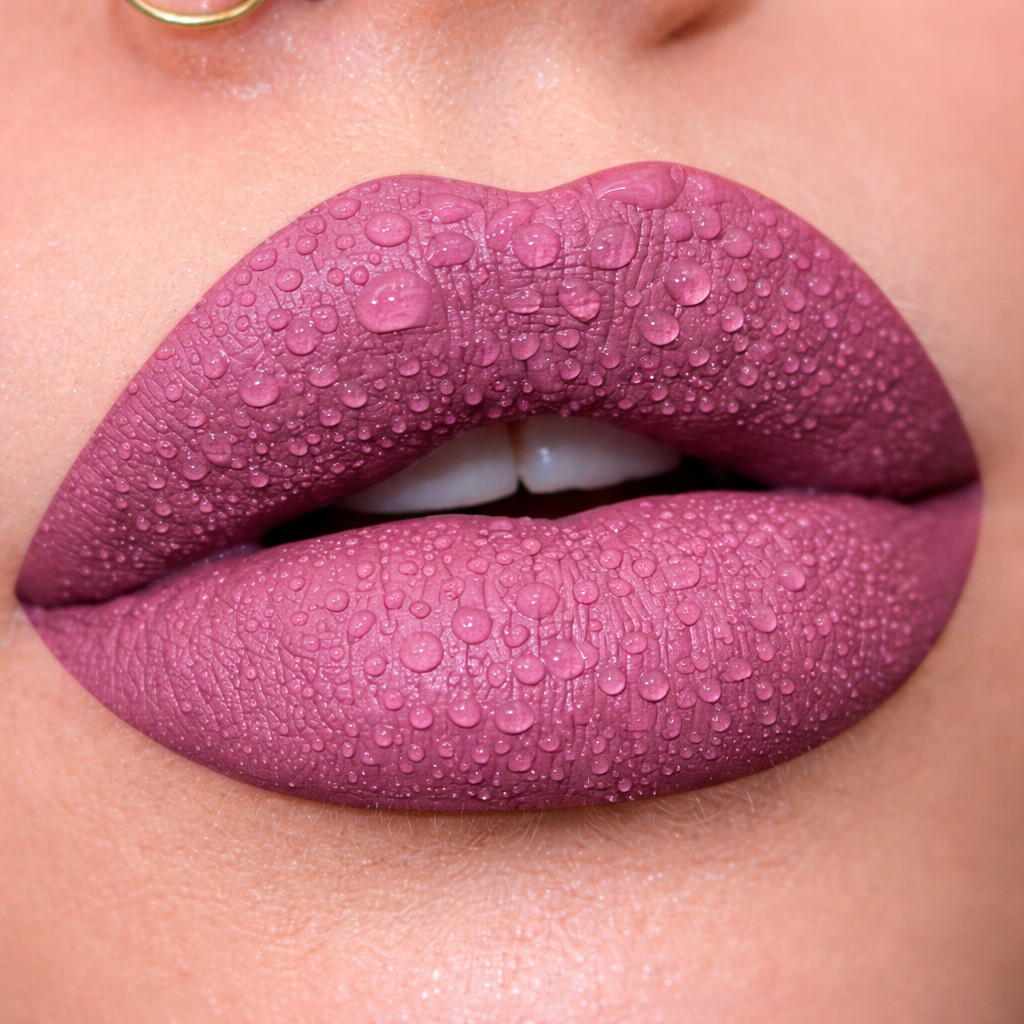 Velvet Matte Liquid Lipstick: Waterproof & Transfer-Proof Makeup art