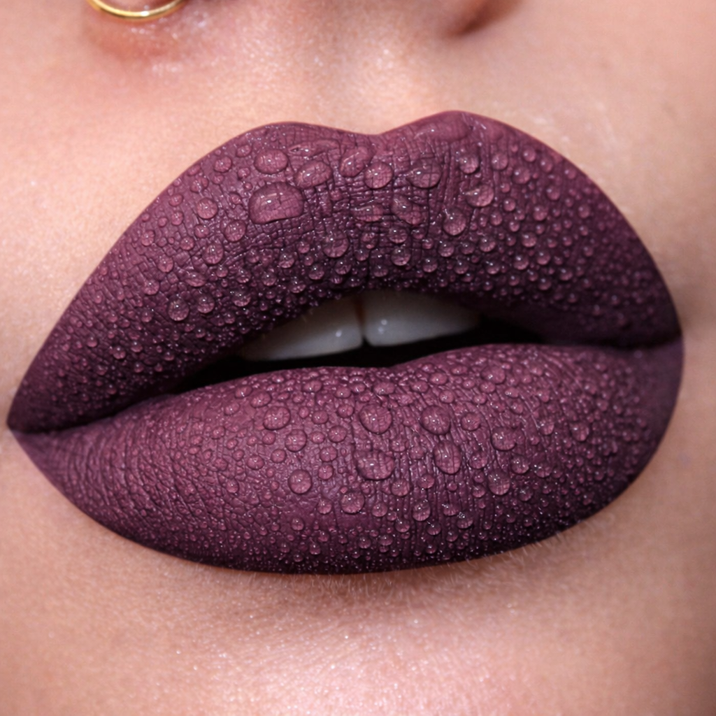 Velvet Matte Liquid Lipstick: Waterproof & Transfer-Proof Makeup art
