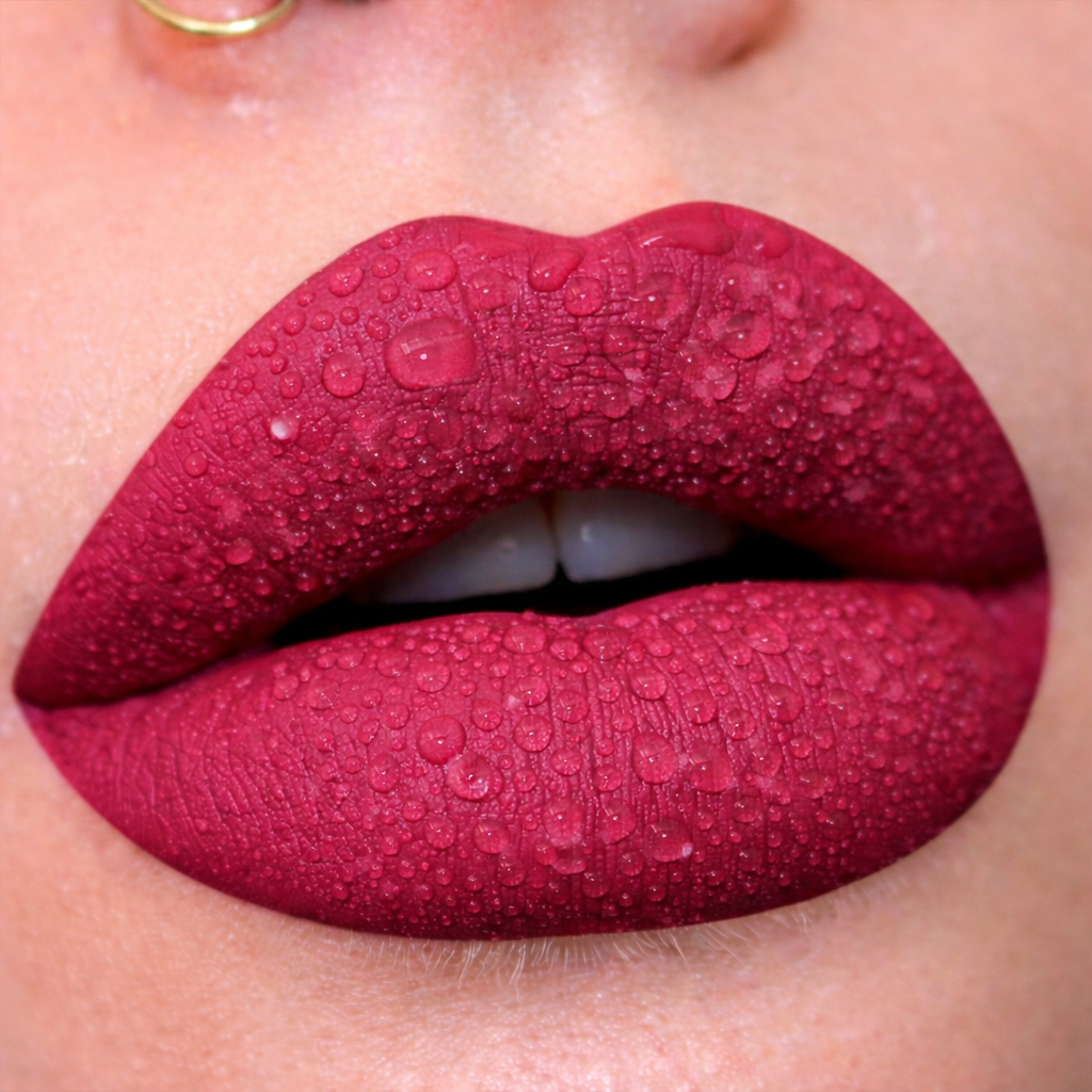 Velvet Matte Liquid Lipstick: Waterproof & Transfer-Proof Makeup art