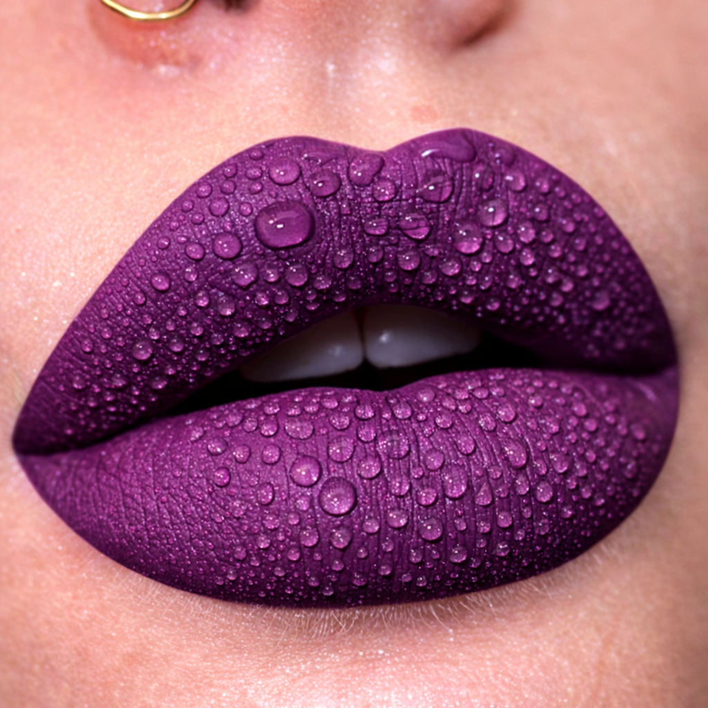 Velvet Matte Liquid Lipstick: Waterproof & Transfer-Proof Makeup art