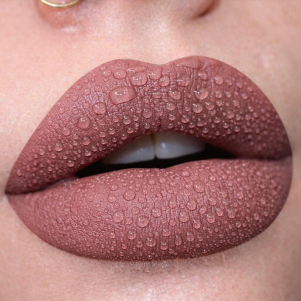 Velvet Matte Liquid Lipstick: Waterproof & Transfer-Proof Makeup art