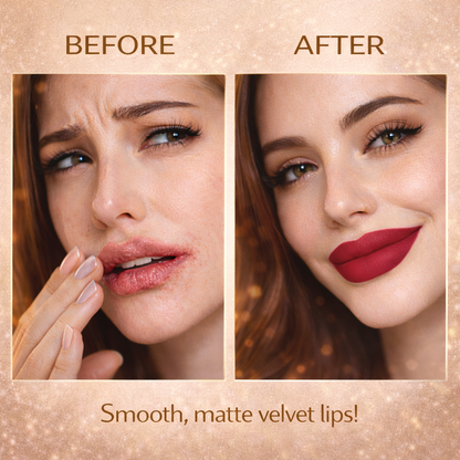 Velvet Matte Liquid Lipstick: Waterproof & Transfer-Proof Makeup art