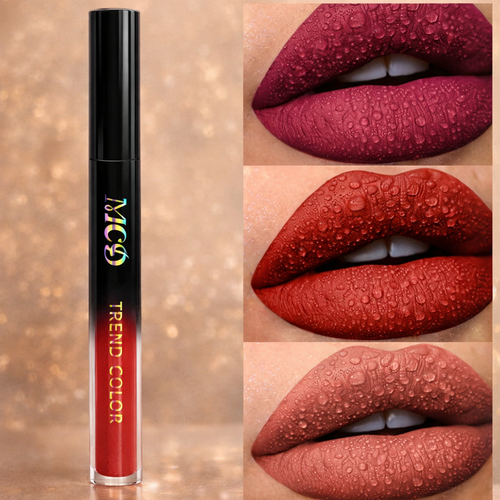 Velvet Matte Liquid Lipstick: Waterproof & Transfer-Proof Makeup art