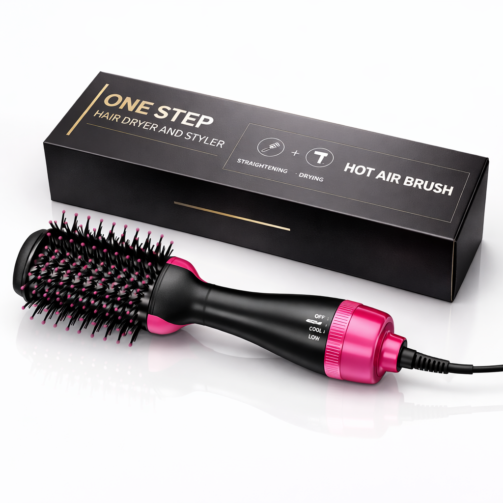 One-Step Salon Blowout & Volumiser Makeup art