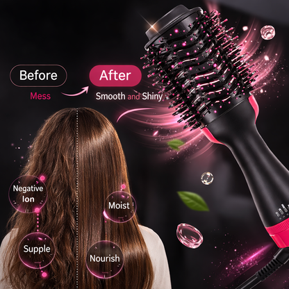 One-Step Salon Blowout & Volumiser Makeup art