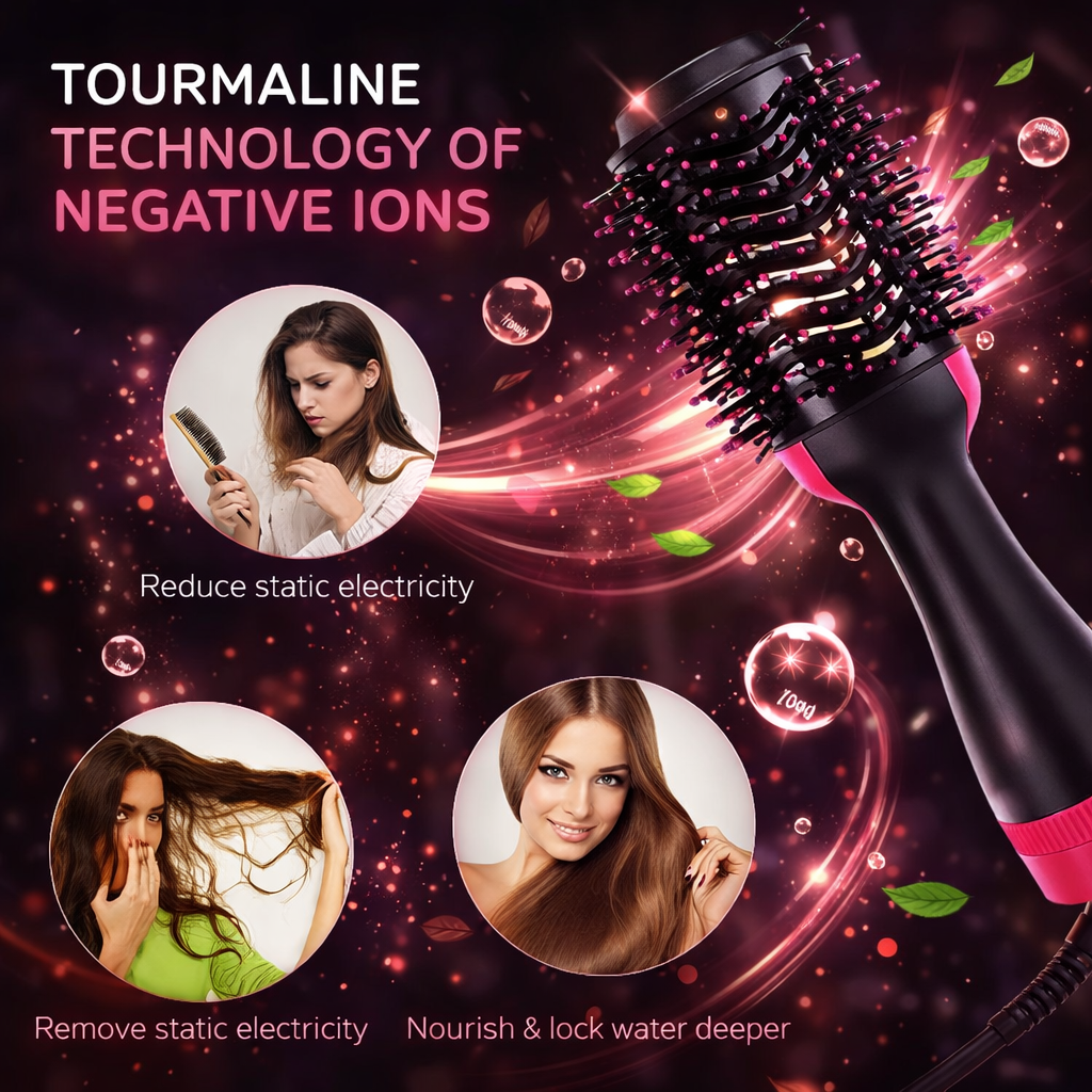 One-Step Salon Blowout & Volumiser Makeup art