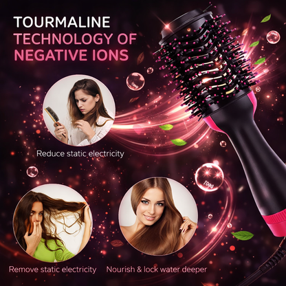 One-Step Salon Blowout & Volumiser Makeup art