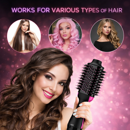 One-Step Salon Blowout & Volumiser Makeup art