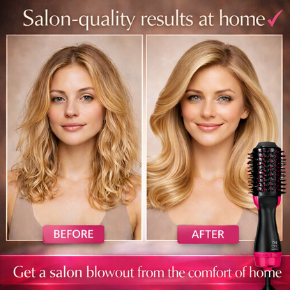 One-Step Salon Blowout & Volumiser Makeup art