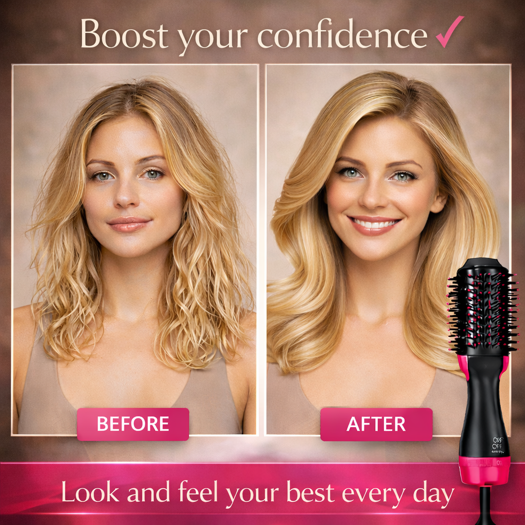 One-Step Salon Blowout & Volumiser Makeup art